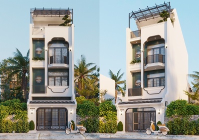 Nhà Phố 5x16m